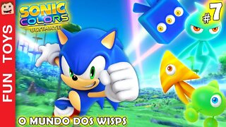 🔵 Sonic Colors Ultimate #7 - O MUNDO DOS WISPS esta sendo destruído pelo EGGMAN / PT-BR 60 FPS