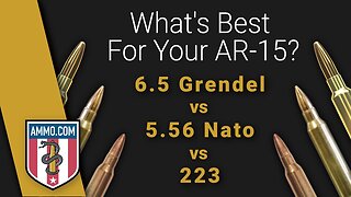 6.5 Grendel vs 5.56 vs 223: What's Best For Your AR-15?