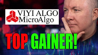 MLGO Stock - MicroAlgo TOP gainers LOW float WOW WAS HE RIGHT! - Martyn Lucas Investor