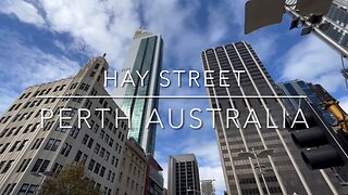 Exploring Perth Australia: A Walking Tour of Hay Street (Part 1)