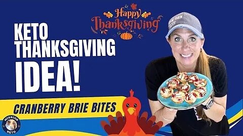 KETO THANKSGIVING IDEA! | CRANBERRY BRIE BITES | KETO SIDE DISH | FITVILLE PRODUCT REVIEW