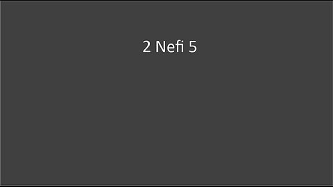 2 Nefi 5