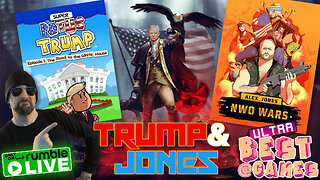 Trump & Alex Jones Games | ULTRA BEST AT GAMES (Original Live Version)