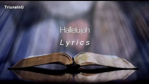 Hallelujah Lyrics