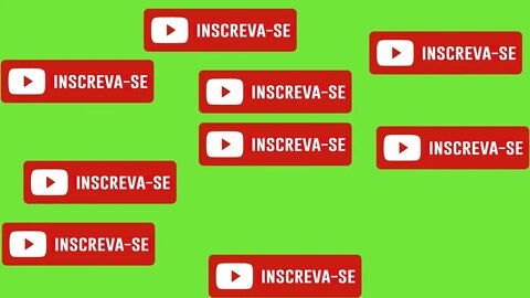 Chroma key botão inscreva-se green screen