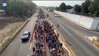 Thousands of Illegals Wait For Title 42 To Be Lifted To Rush The U.S Border