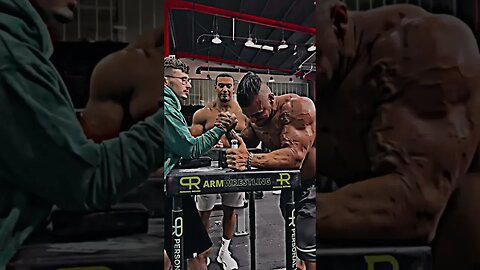 Strong VS Insanely Strong Akimbo Vs Gaint Bodybuilder #shorts #armwrestling