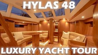 Hylas 48 Luxury Yacht Tour