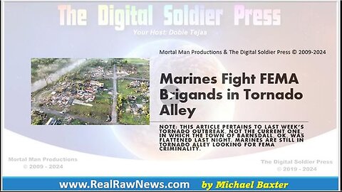 MARINES FIGHT FEMA BRIGANDS IN TORNADO ALLEY