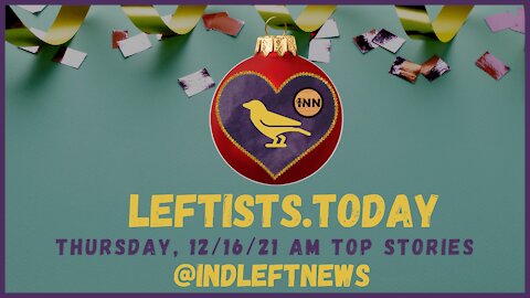 #BBB DOA?! | Benton Harbor, MI Water #LEADPOISONED! + much more! | leftists.today AM 12/16