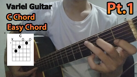 C Chord - Guitar Tutorial For Beginners | How To Play Guitar For Beginners | Easy Chord