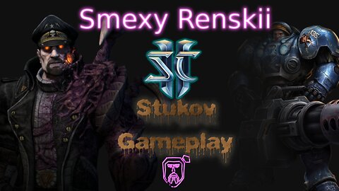 Starcraft 2 Co-op Commanders - Brutal Difficulty - Stukov Gameplay - Smexy Renskii