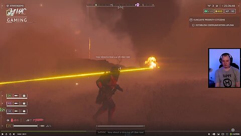 Helldivers 2 (After we had tech issue)