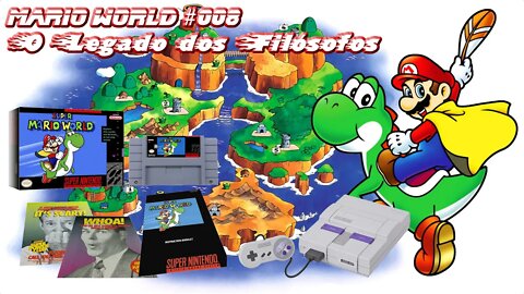 Super Nintendo - Mario World #008: Entrando no Mundo do Bowser (PT BR)