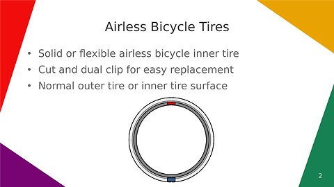 Airless Bicycle Tires