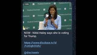 News Shorts: Nikki Haley talks about Her Vote