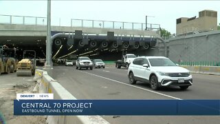 Central 70: New tunnel opens for eastbound traffic