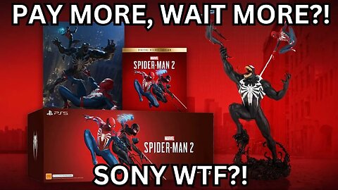 SONY...WE HAVE A PROBLEM!!! | Spider-Man 2 Collectors Edition