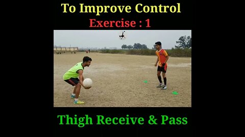 To Improve Control on ball../ Ex. 1/ Full video link is in description box..