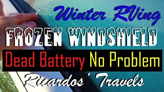 Winter RVing Living | Engine Won't Start | Battery Dead | NOCO GB70 JumpStarter to the Rescue