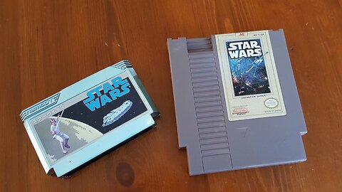 Star Wars Video Game Comparison (Nintendo Famicom vs Nintendo NES)