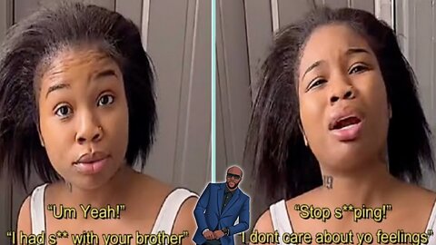 She Smashed Her Baby Daddy's Brother, AND THEN SAID THIS!!!