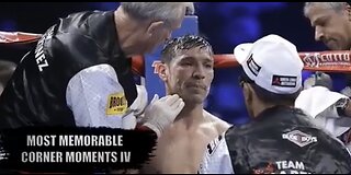 Boxing most memorable corner moments