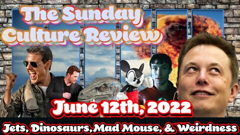 Sunday Culture Review - June 12th - Jets, Dinosaurs, Mad Mouse, & Weirdness