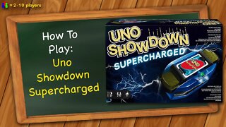 How to play Uno Showdown Supercharged