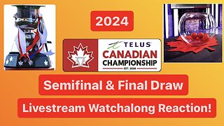 2024 Canadian Championship Semifinal & Final Draw Livestream Watchalong Reaction!