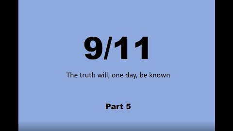 Part 5 on September 11, 2001