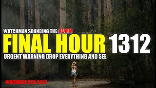 FINAL HOUR 1312 - URGENT WARNING DROP EVERYTHING AND SEE - WATCHMAN SOUNDING THE ALARM