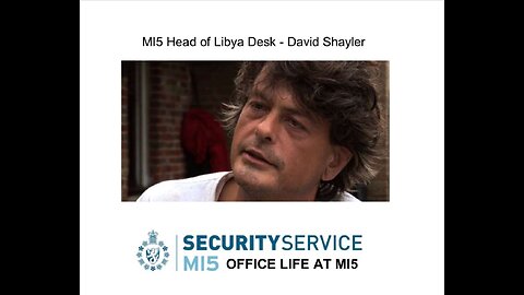 Mi5 Officer David Shayler reveals daily working life at Mi5