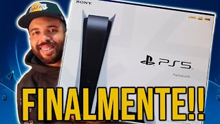 Finalmente Comprei O Playstation 5!!