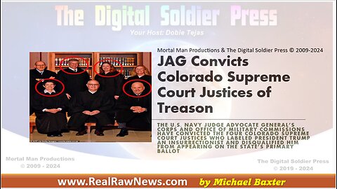 JAG Convicts All 4 Colorado Supreme Court Justices of Treason