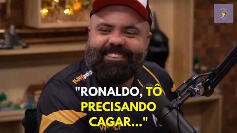 O DIA EM QUE O IGOR3K CAGOU NA CASA DO RONALDO FENÔMENO