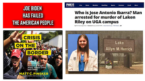 UGA Student Killed By Non-Citizen As Joe Biden's Border Crisis Continues