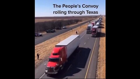 The People's Convoy Rolling Through Texas To Support Their Border Fight