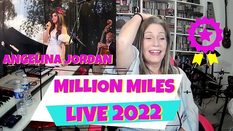 ANGELINA JORDAN: Million Miles LIVE IN CONCERT 2022 | TSEL Angelina Jordan Reaction