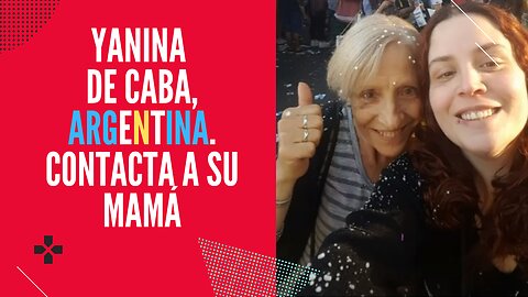 Yanina de CABA, Argentina. Contacta a su mamá