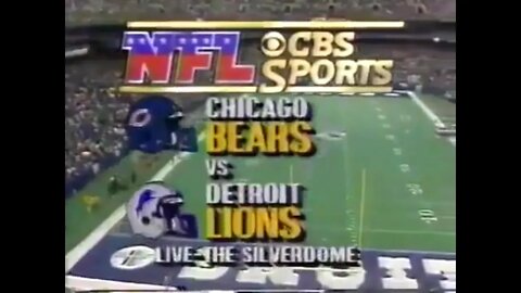 1989-09-24 Chicago Bears vs Detroit Lions