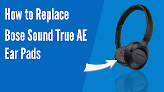 How to Replace BOSE Soundtrue AE Headphones Ear Pads/Cushions | Geekria