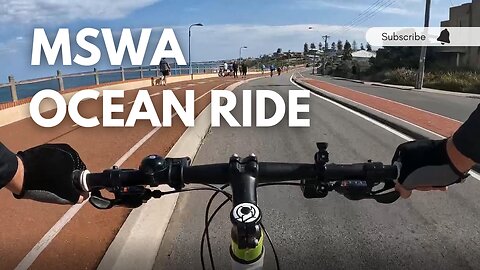 30Km Ride Fremantle to Hillary's Boat Harbour - Perth MSWA Ocean Ride 2023