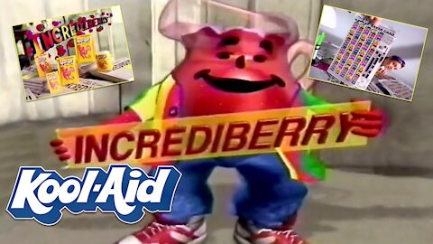 KOOL-AID "Incrediberry" COMMERCIAL (1994)