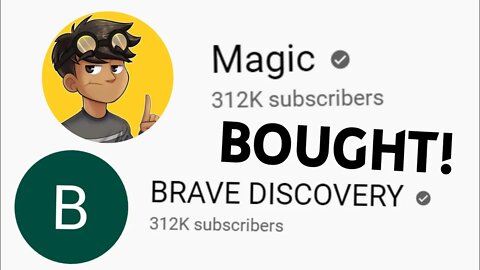 Magic bought a youtube channel