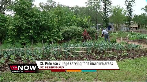 St. Pete Eco Village serving food to insecure areas