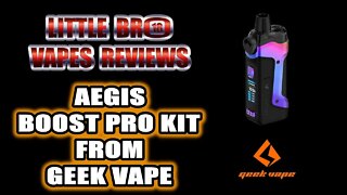AEGIS BOOST PRO 100W KIT FROM GEEK VAPE WHAT'S NEW!!!