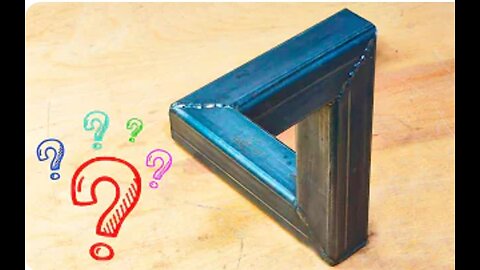 How to Weld an Impossible Triangle Tribar. Is It possible?