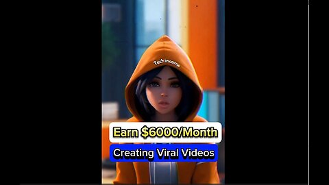 Earn $6000/month creating viral videos