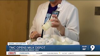 Tucson Medical Center opens depot for donor breast milk